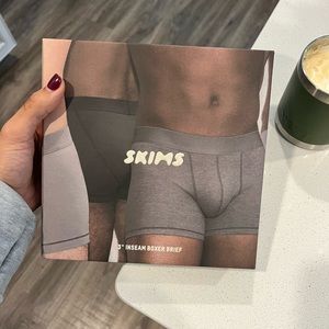 SKIMS 3-pack boxer brief, brand new & sold out